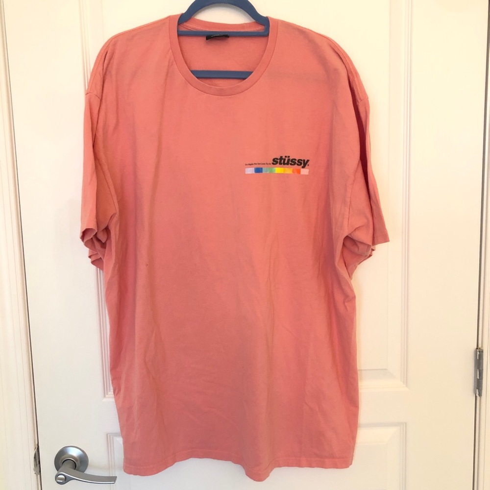 Pink Stüssy Shirt